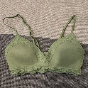 Aerie green Lace Bralette